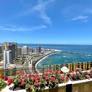 Studio With Direct View Of The Atlantic, Heated Pool, Wifi, 250 Meters To The Beach Apartamento Puerto de la Cruz (Tenerife)